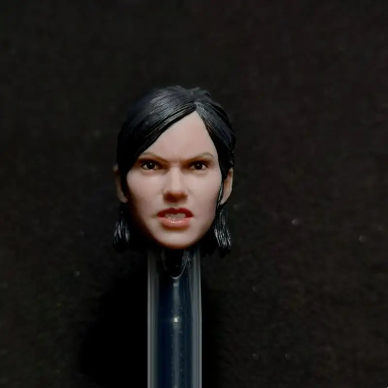 

Масштаб 1/6, голова Carver, женская модель, ПВХ злый командир, черные коричневые волосы, 12-дюймовая экшн-фигурка, кукла