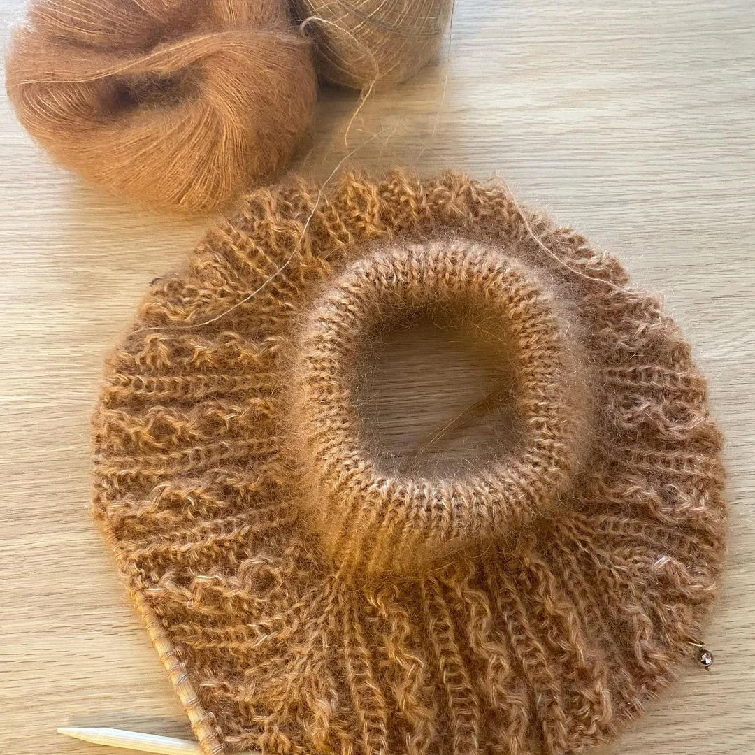 1*50g ball Sandnes Garn Silk Mohair Handknitting Yarn 6