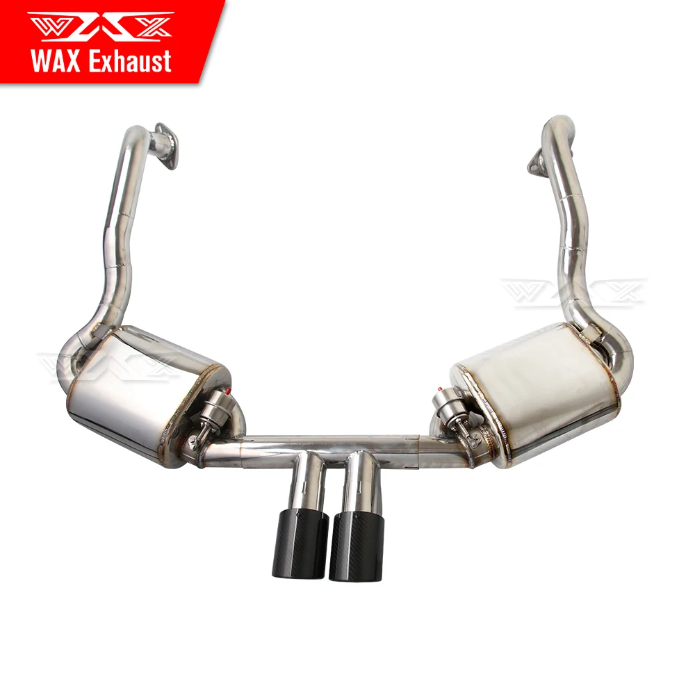 

Stainless steel cat-back exhaust system for 981 2012-2015 car accessories exhaust modified for cayman boxster 981 2012-2015