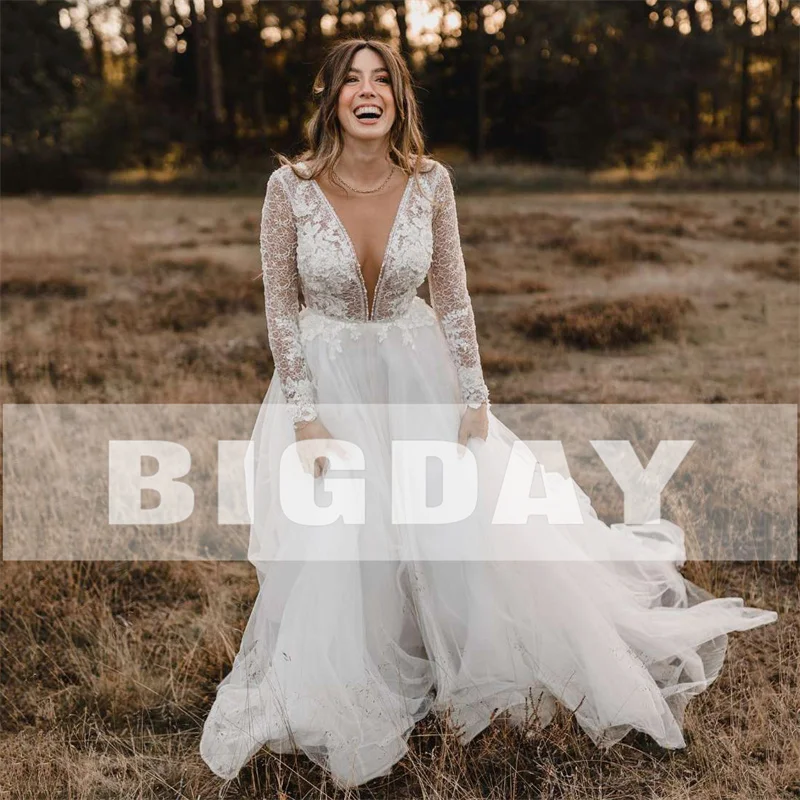 Рисунок 3 - Элегантные свадебные платья а-силуэта