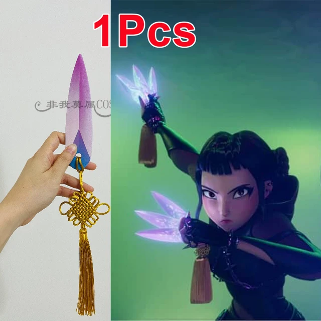 3 Armas De Zoeys Para Cosplay - Accesorios De Anime, Cazadores, Ideal Para Fiestas De Halloween O Convenciones