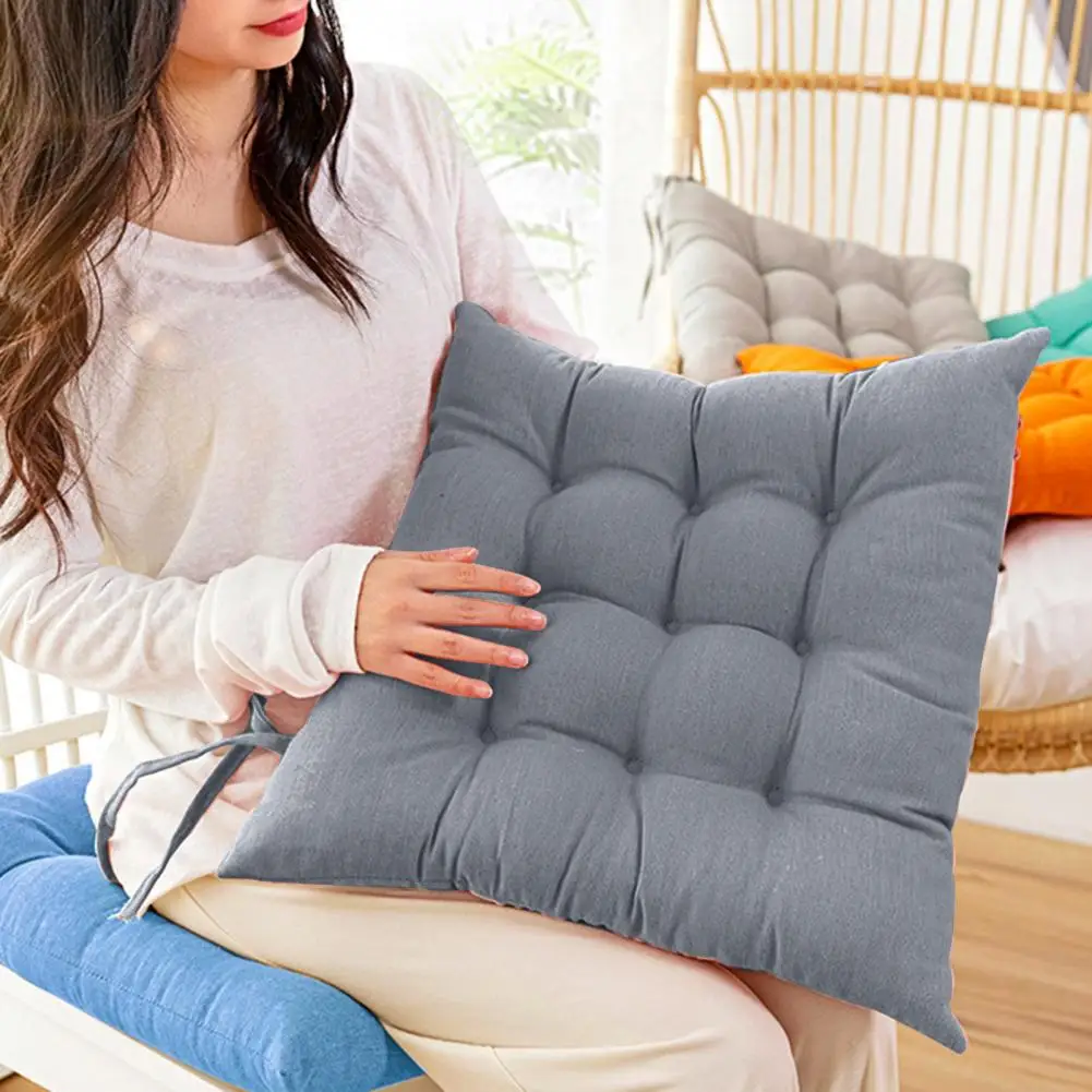 1 Piece Home Chair Seat Cushion Soft Chair Back Seat Pad Throw Pillow Floor  Cushion Decorative Sofa Pillow Office Sit Cushion - AliExpress