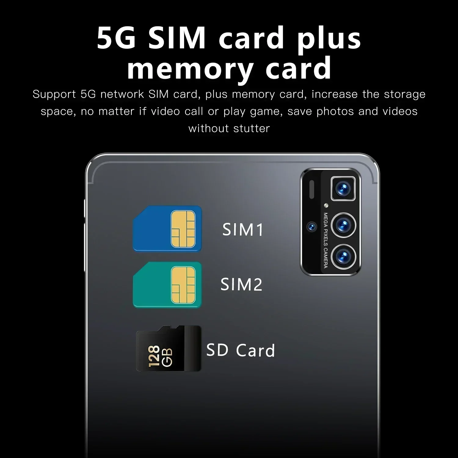 2024 글로벌 버전 프로 14 태블릿, 10.1 인치 HD 오리지널 태블릿, 5G 와이파이, 안드로이드 PC 태블릿, 구글 플레이, 12000mAh 배터리, 신제품