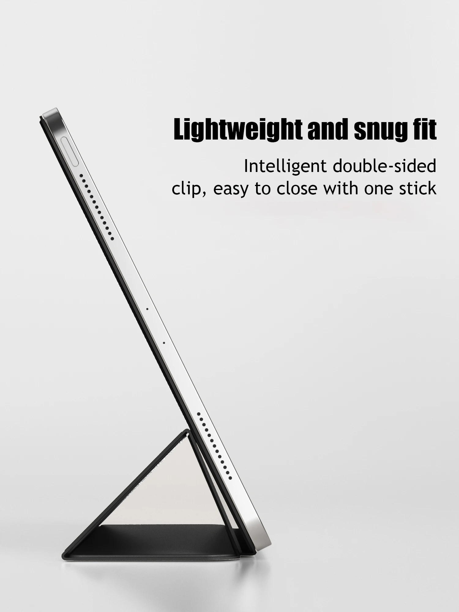 Premium Trifold Stand Tablet Case with Magnetic Attachment and Slim Design