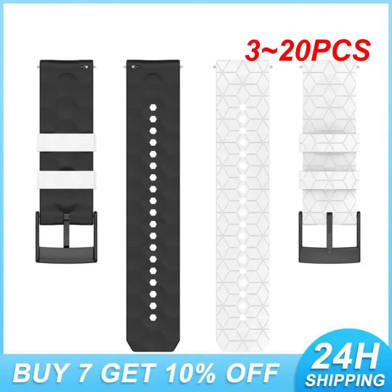 

3~20PCS Watch Bracelet Silicone Wrist Strap For Suunto Spartan Sport For Suunto7 / Suunto9 Baro Suunto D5 Watchband Correa