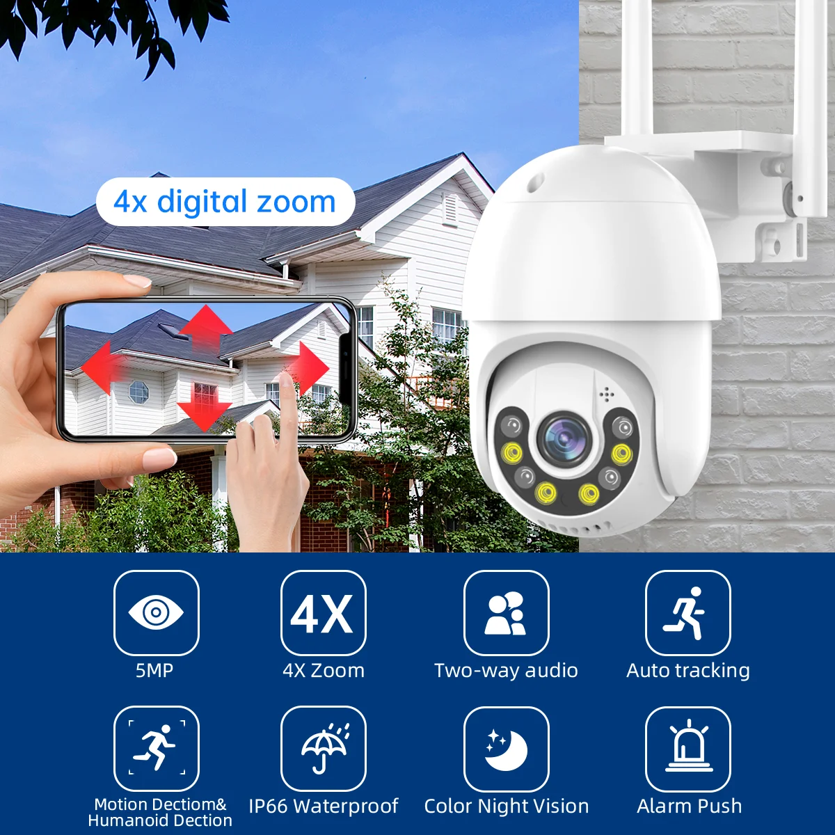 wifi security camera outdoor