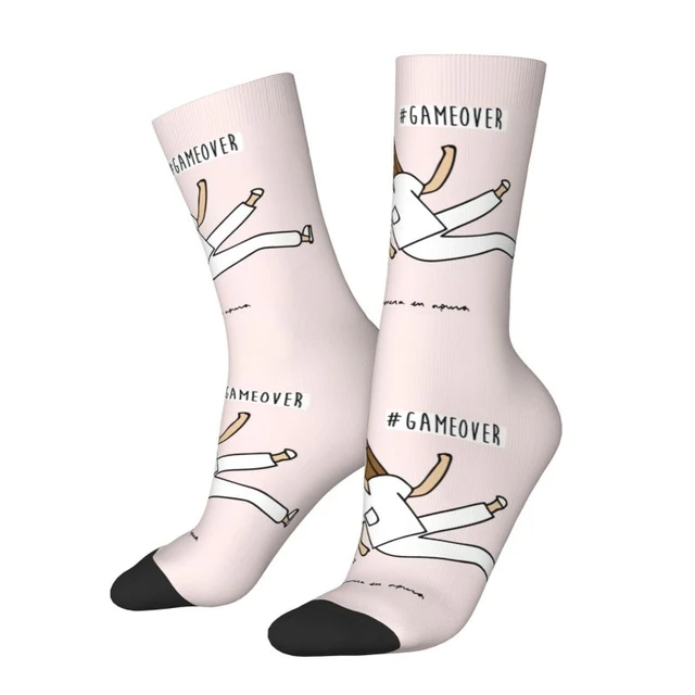 Calcetines de vestir de Enfermera para hombre y mujer, medias