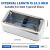 Automatic Shoe Cover Dispenser Hand-Free Shoe Covers Machine Portable ABS Anti-slip Base Overshoes Machine for Home Office 6