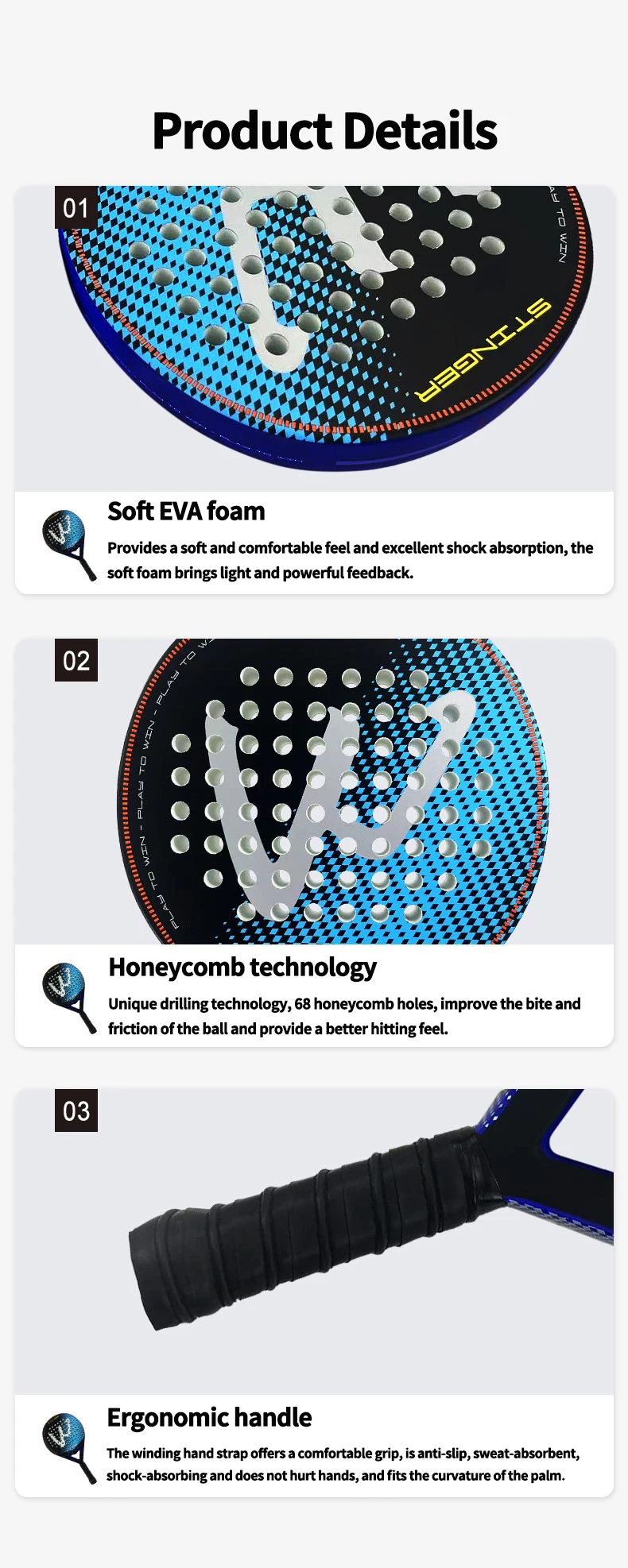 Carbon Fiber Training Racket Overview