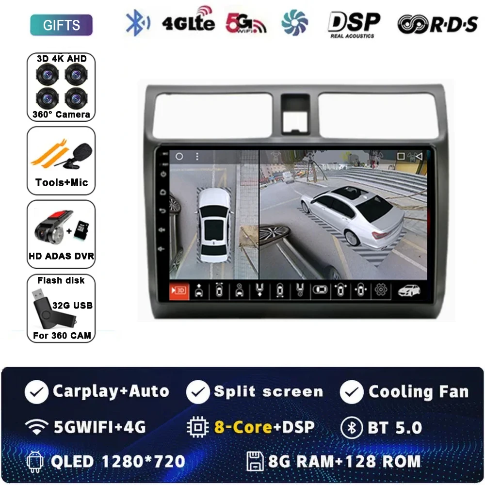 8G-128G 360 DVR