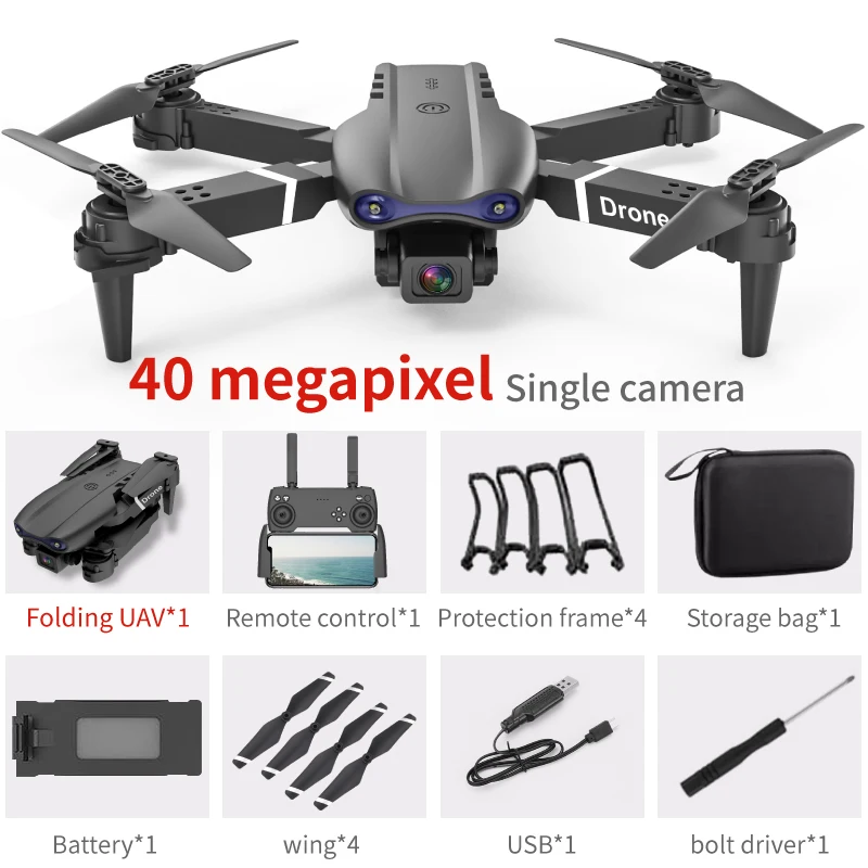 ตัวเลือกสินค้า โดรน 4K เลเซอร์หลีกเลี่ยงอุปสรรค GPS กลับบ้านอัตโนมัติ
