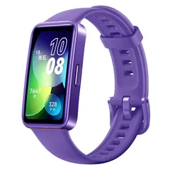 Silicone Replacement Strap for Huawei Smart Watch - Original Watchbands and Accessories (10 Purple)