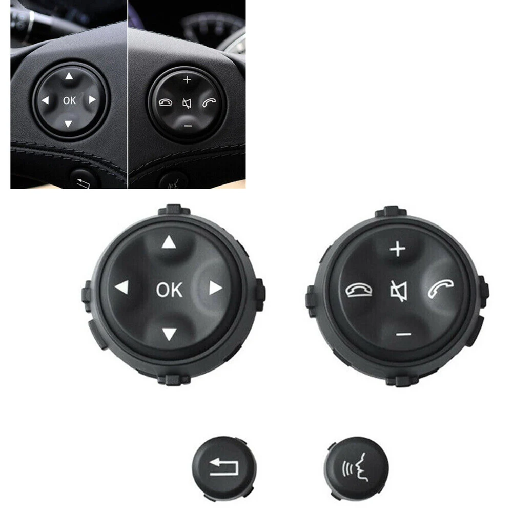 

Черная кнопка переключения рулевого колеса для Mercedes Benz W221 S280 2006-2009 для Mercedes Benz W221 S 2006-2009 R & L