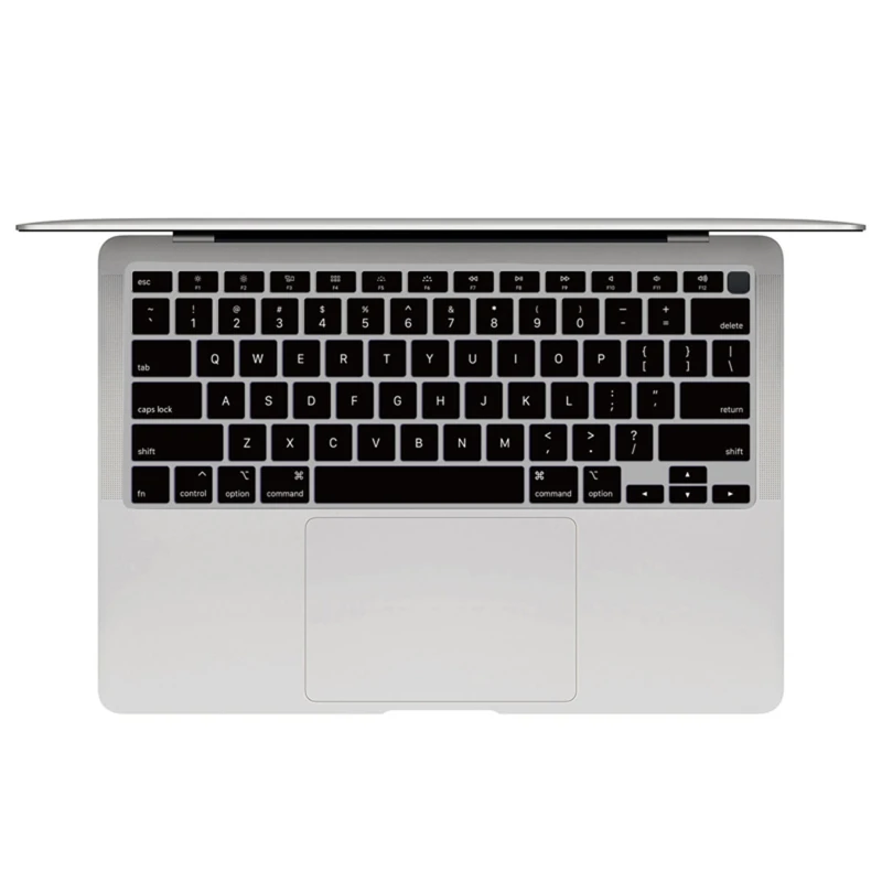 A9LC-영어 키보드 스티커, macbookAir 13 2020 M1 키보드용 레터링 포함, 교체 보호 필름