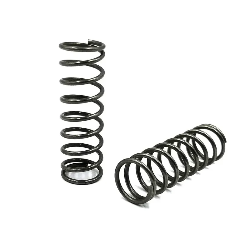 Premium Set of 5 Durable Spring Steel Compression Springs, Various Diameters and Lengths