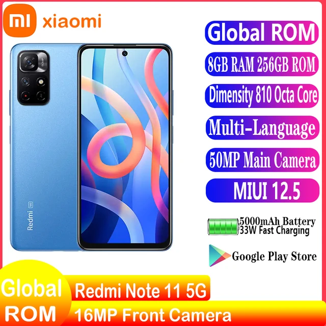 Xiaomi Redmi Note 11S 5G 128GB 4GB RAM (FACTORY UNLOCKED) 6.6