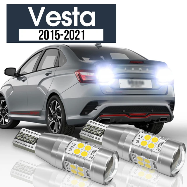 2pcs LED Backup Light Reverse Lamp Canbus Accessories For Lada Vesta 2015  2016 2017 2018 2019 2020 2021 - AliExpress
