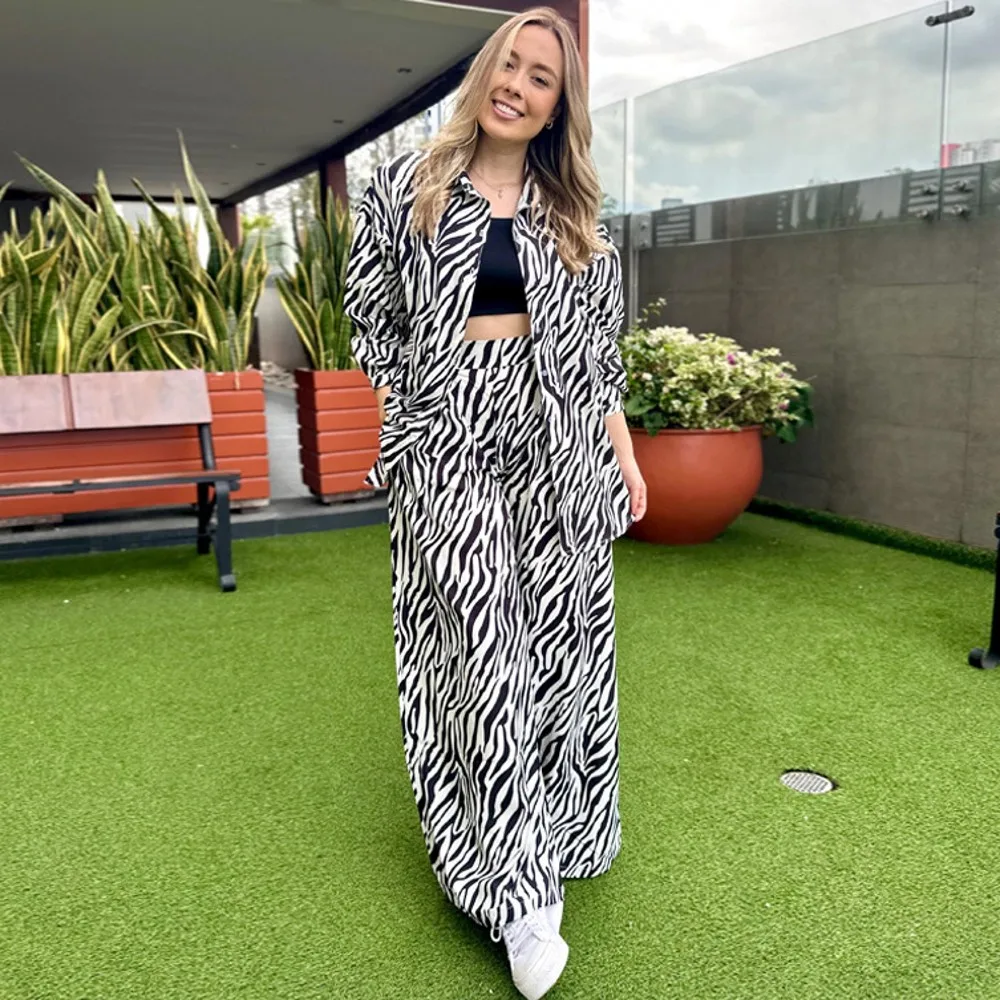 

2 Piece Women Sets Dashiki African New Arrival Spring Autumn Matching Sets Two Pieces Sets Top Pants Suits Outfits Clothing