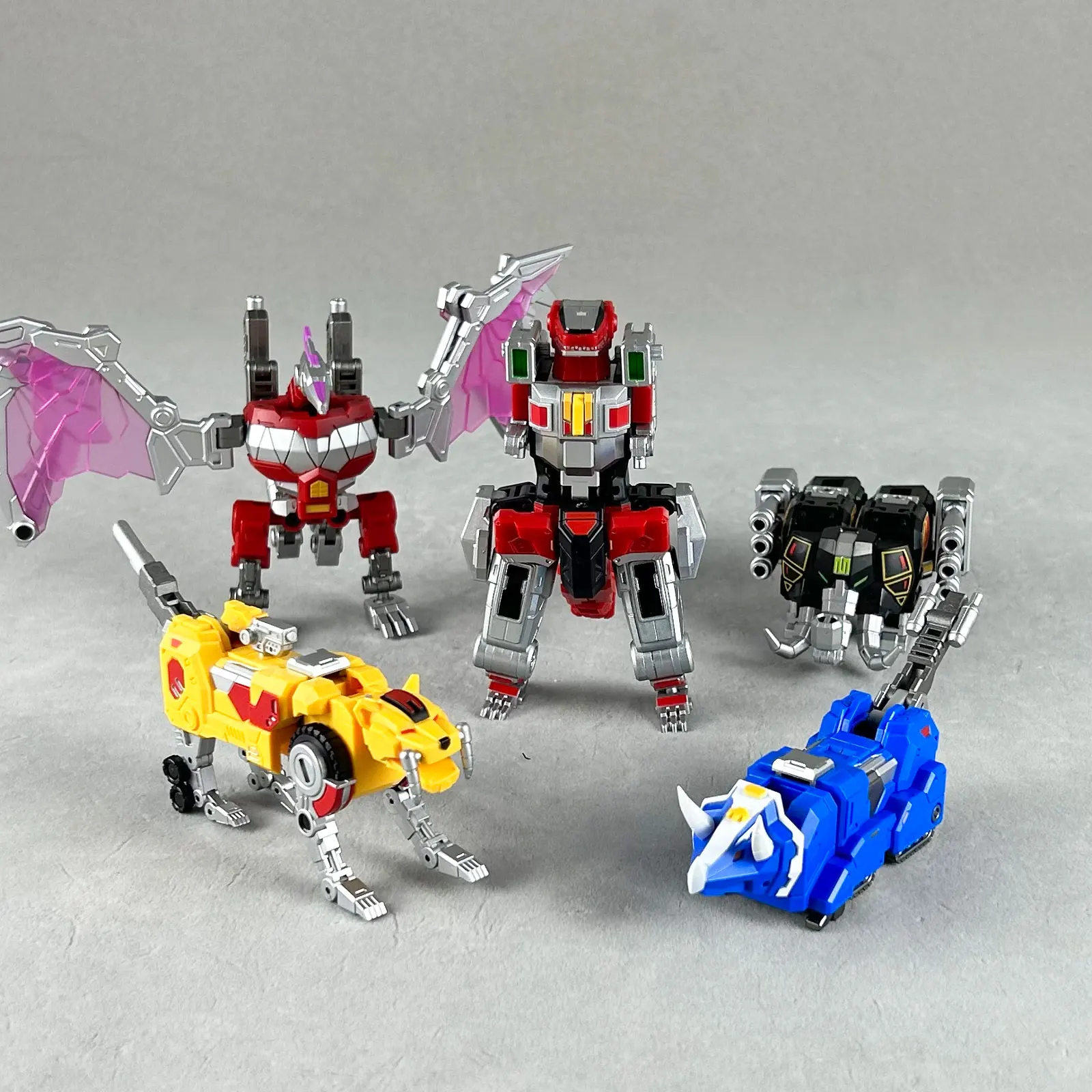 Gato da sorte Megazord MICRO COSMOS MC03 MC-03 Dragão César