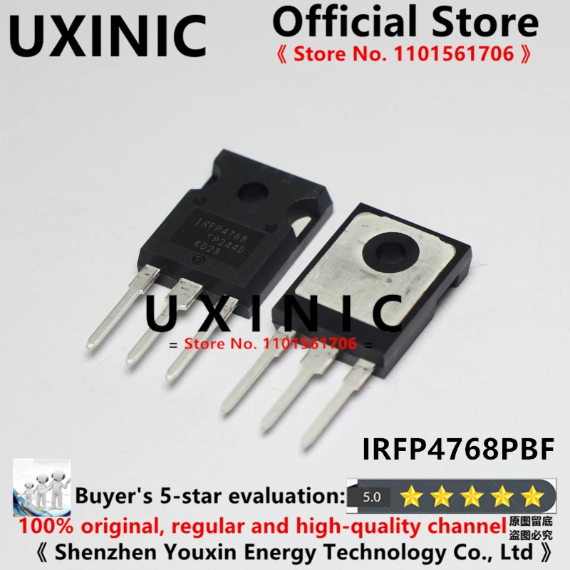 

UXINIC 100% новый импортный оригинальный IRFP4768PBF IRFP4768 TO-247 МОП-трубка полевой транзистор 93A 250V