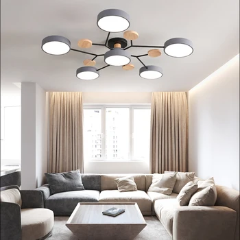 Modern Living Room Bedroom Villa LED Ceiling Lamp 2