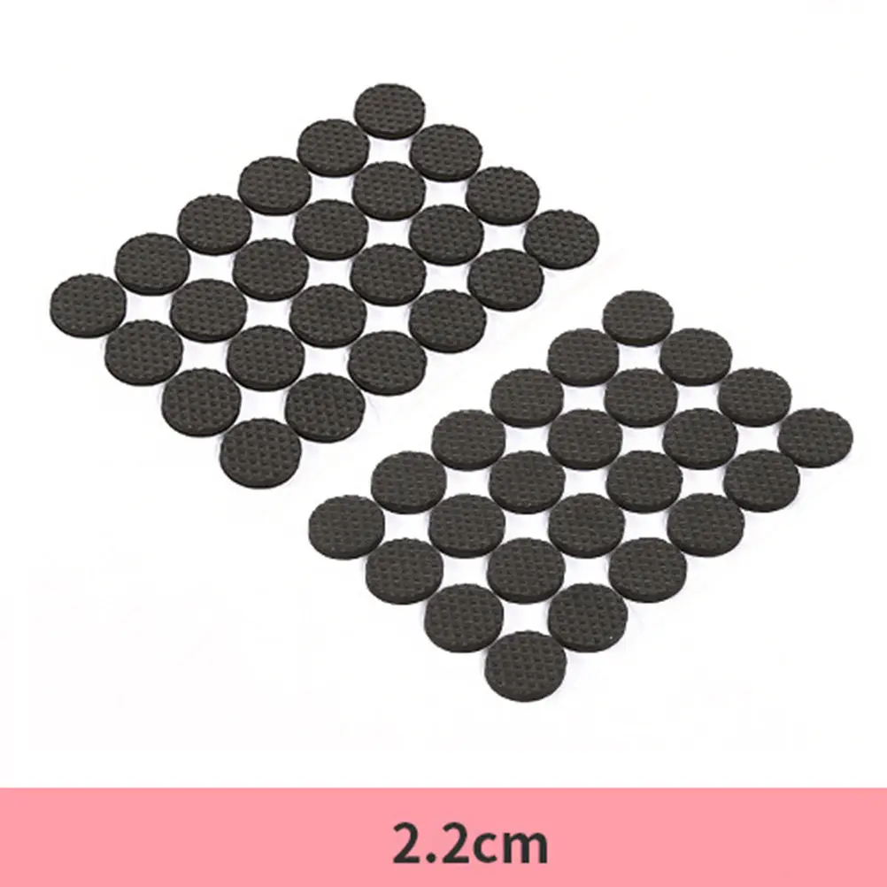 48Pcs 2.2cm 두꺼운 Eva 자체 접착식 바닥 보호 패드 가구 다리용 의자 테이블 미끄럼 방지 무소음 따뜻한 보호