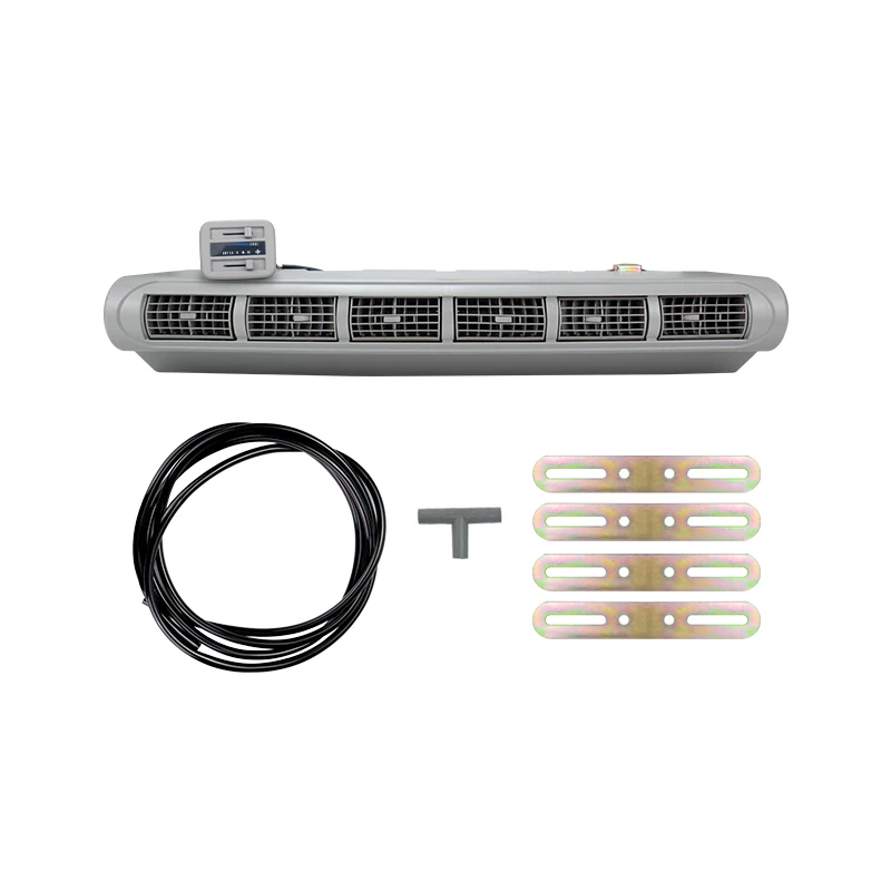 Condizionatore d'aria di raffreddamento singolo universale 12V/24V sotto il gruppo evaporatore del cruscotto per parti A/C MiniBus Van Truck Bus RV Motorhome - Image 2