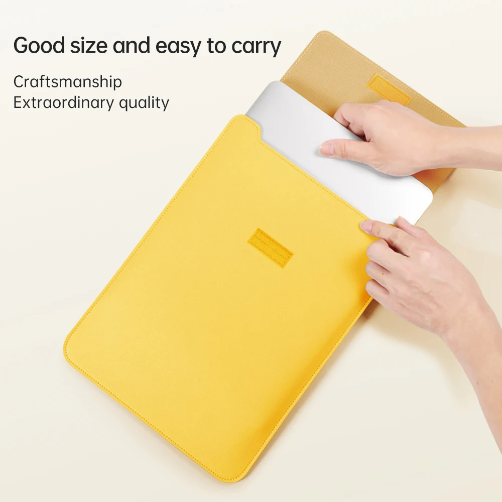 Bolsa para Laptop para Huawei Matebook Huawei Matebook 16 D14 D15 14s 13s Manga de Couro pu para Honra Magicbook 14 15 16 X14 X15 X15 Capa 2023 2023 - Imagem 3