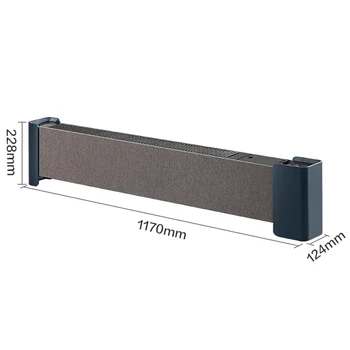 Graphene skirting heater, fast heating household energy-saving electric heater, fan heater WD22-A18PRO - Image 6
