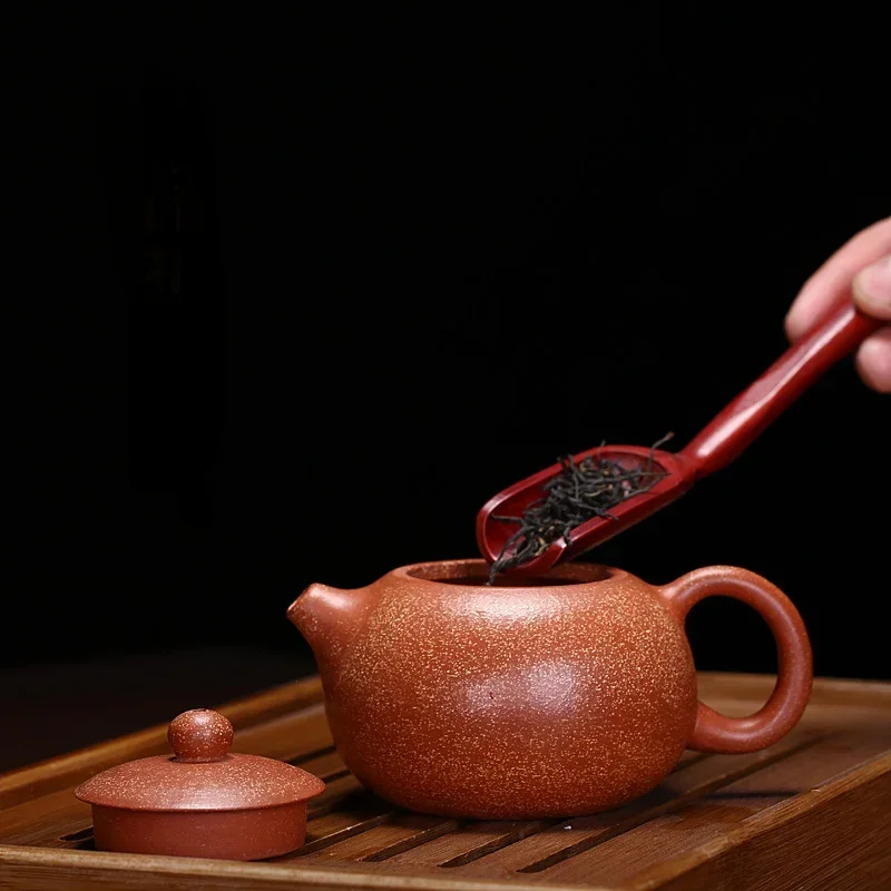 Creative Dragon Blood Sand Shisha Teapot Yixing Pure Hand Handmade Chinese Kongfu Tea Sets 225ml High Quality Home Decora, 1Pc
