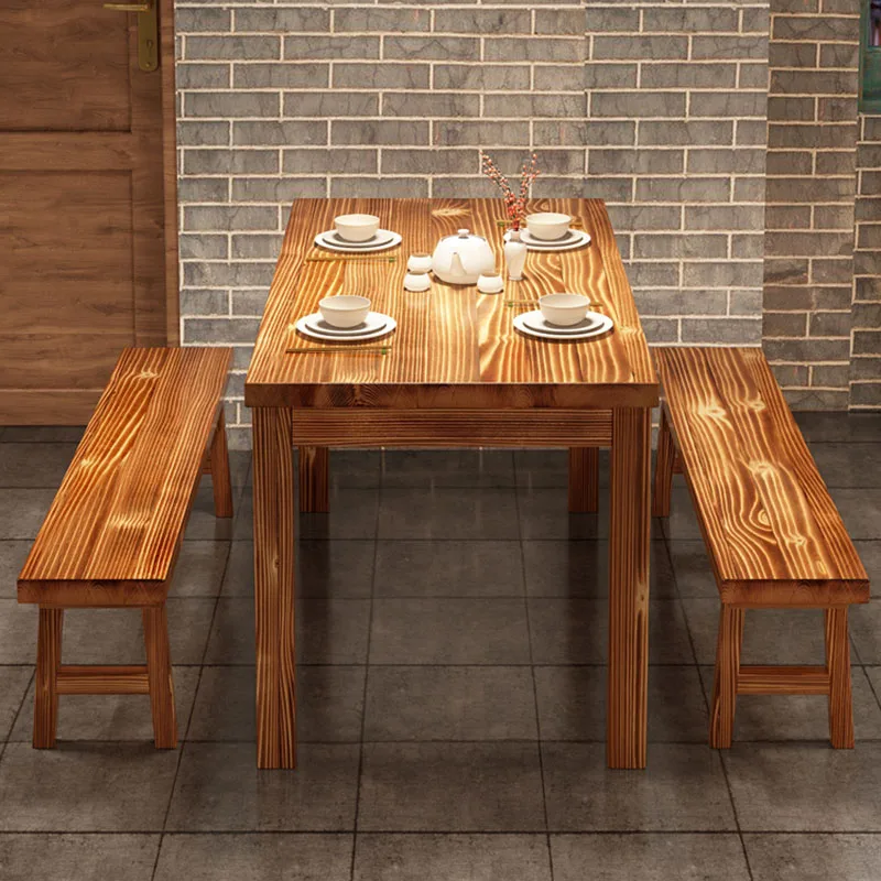 Outdoor Coffee Restaurant Table Luxury Narrow Modules Corner Restaurant Table Center Console Muebles De Cocina House Furniture