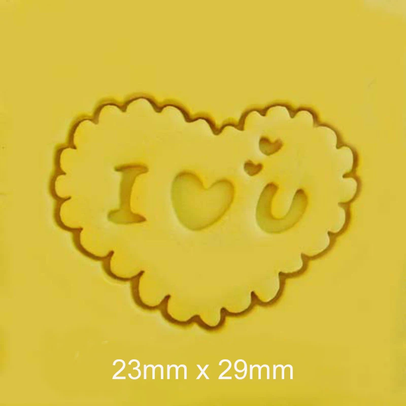 Acrylic Soap Letter Stamp 6