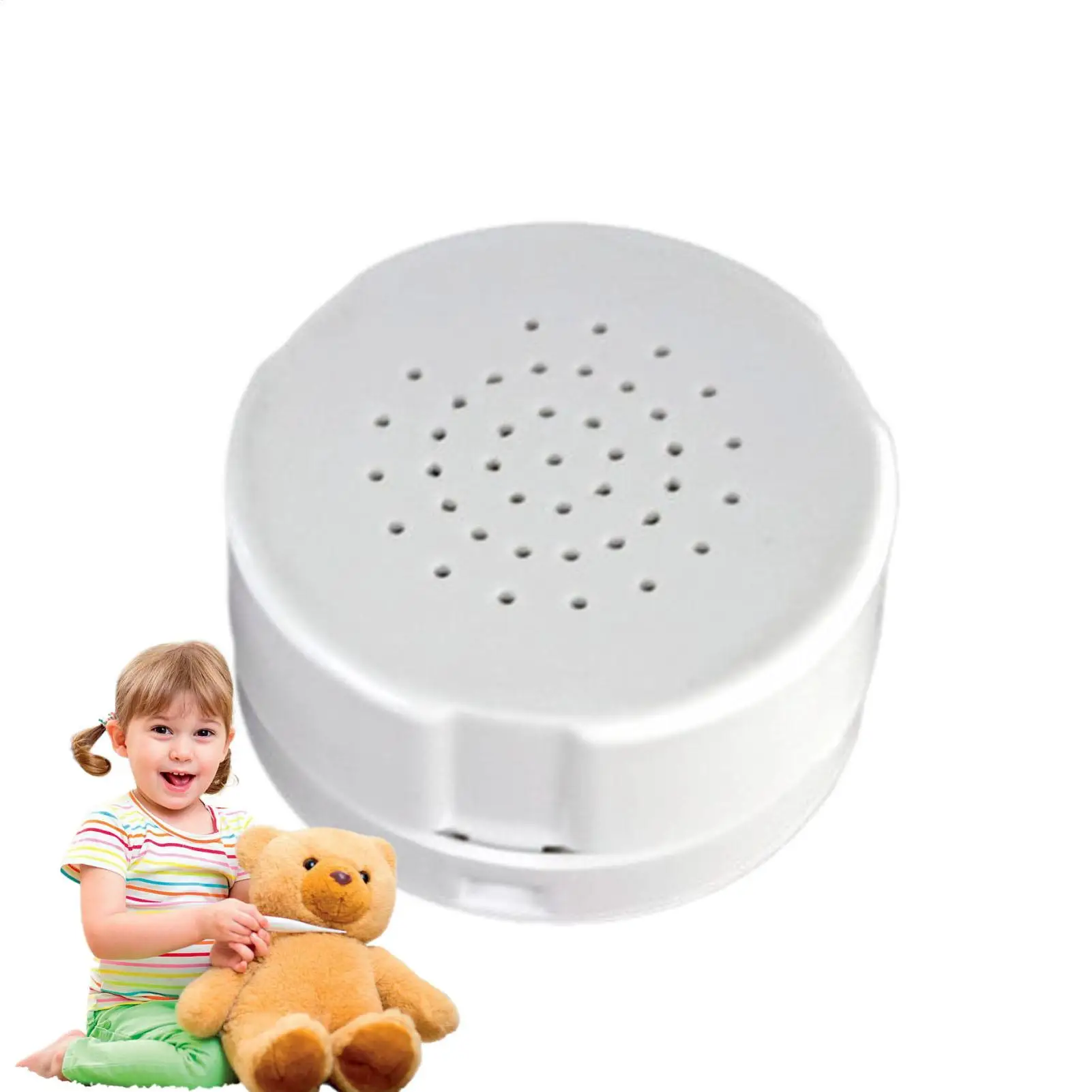 Sound Box Toy Stuffed Animal Sound Recorder 60 Seconds Button Sound Box Reusable Toy ...