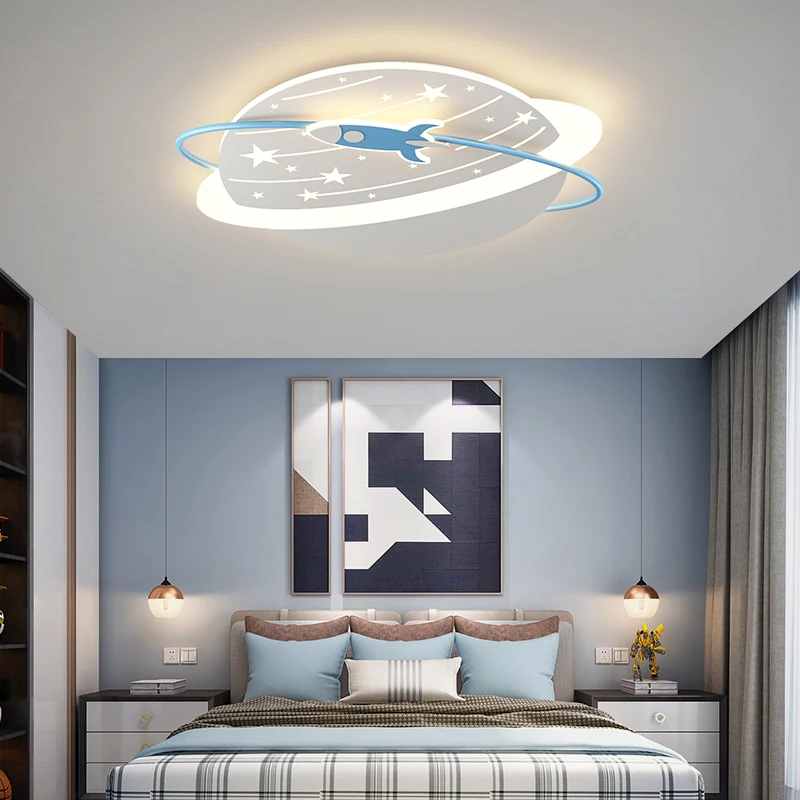 

Kids Room Hanging Lamp For Children Dimming Ceiling Chandelier Kids Room Led Light Boy's girl Bedroom Kid Chandelier Lighting