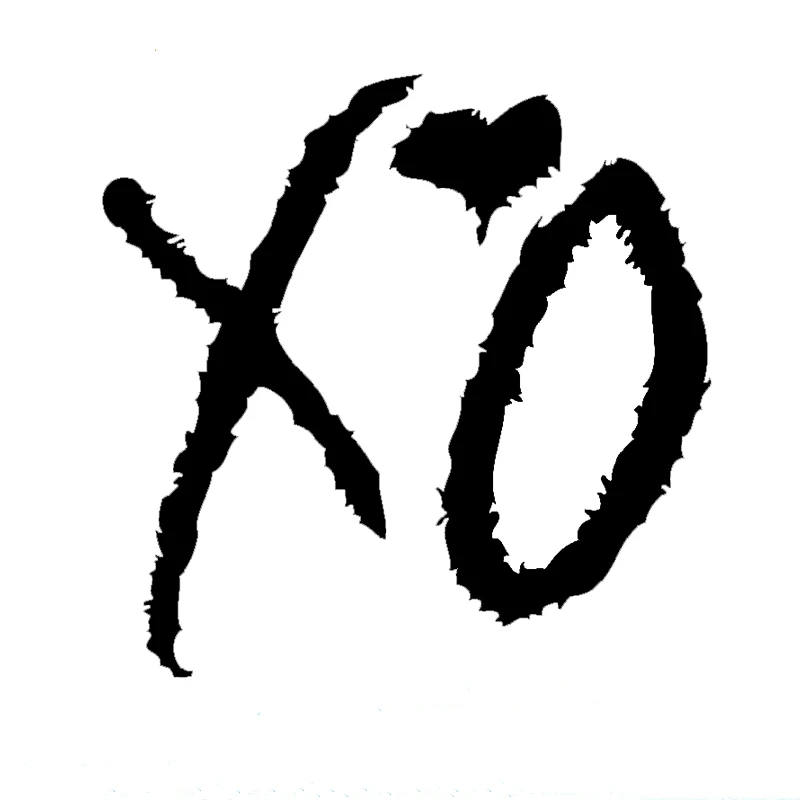 

Забавные автомобильные наклейки Xo The Weeknd, Дрейк, Лил Уэйн, хип-хоп, Rnb, США, наклейка JDM, автомобильные аксессуары, 13 см X 13 см