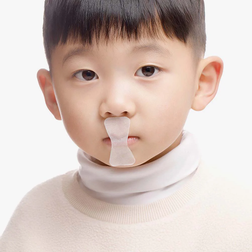 

90 PCS Stop Snoring Breathing Correction Patch Magnetic Tape Non-woven Fabric Sleeping Nose Improved Tapes