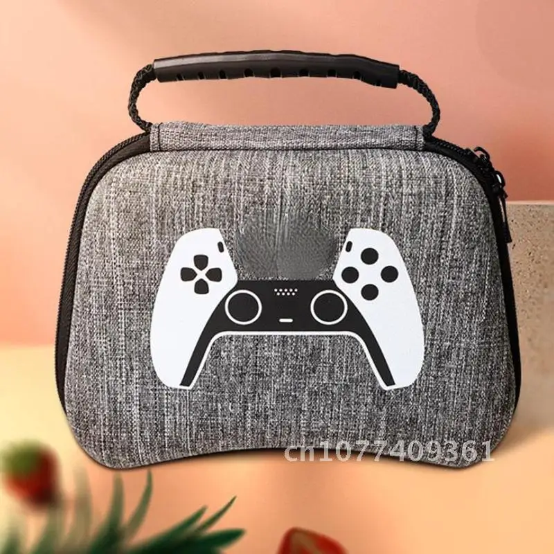 

Portable storage bag for PS5 gamepad accessories carrying case EVA Housing Shell Shockproof handbag Protective Cover