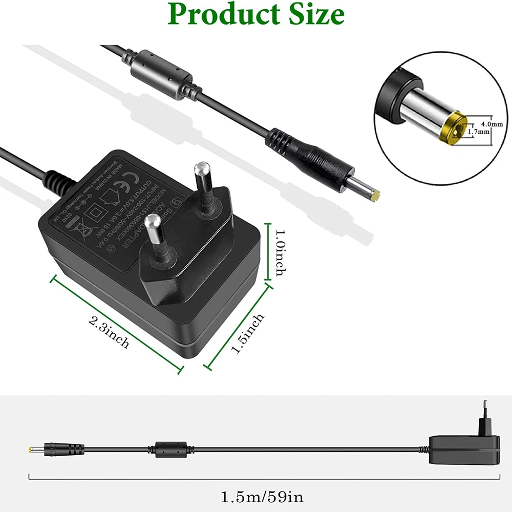 Adaptador de Alimentação para Sony Ac-e0530 Srs-xb30 Srs-xb41 Rdp-m5ip Rdp-m7ip Srs-a1 Srs-a212 Srs-a3 Srs-m50 M55 k 5v 3a Wireless - Image 6
