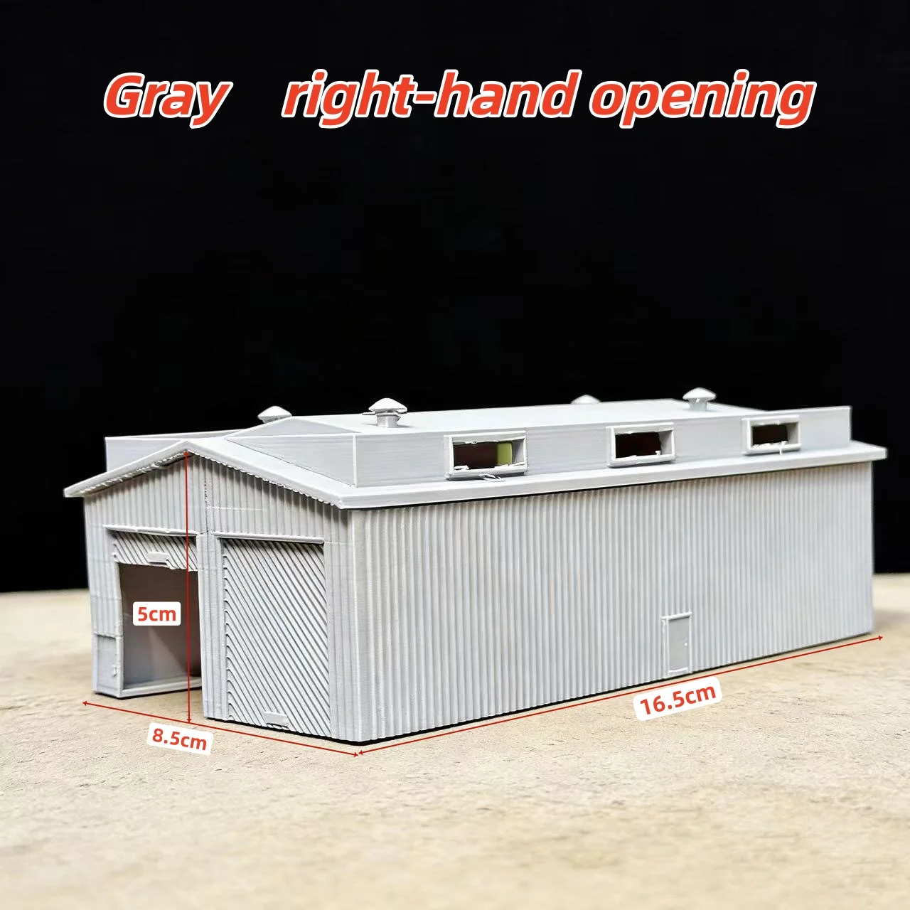 철도역 모형 3D 프린팅 기차궤도 철도 철도역 시뮬레이션 DIY 철도 레이아웃 조립 160 N 스케일