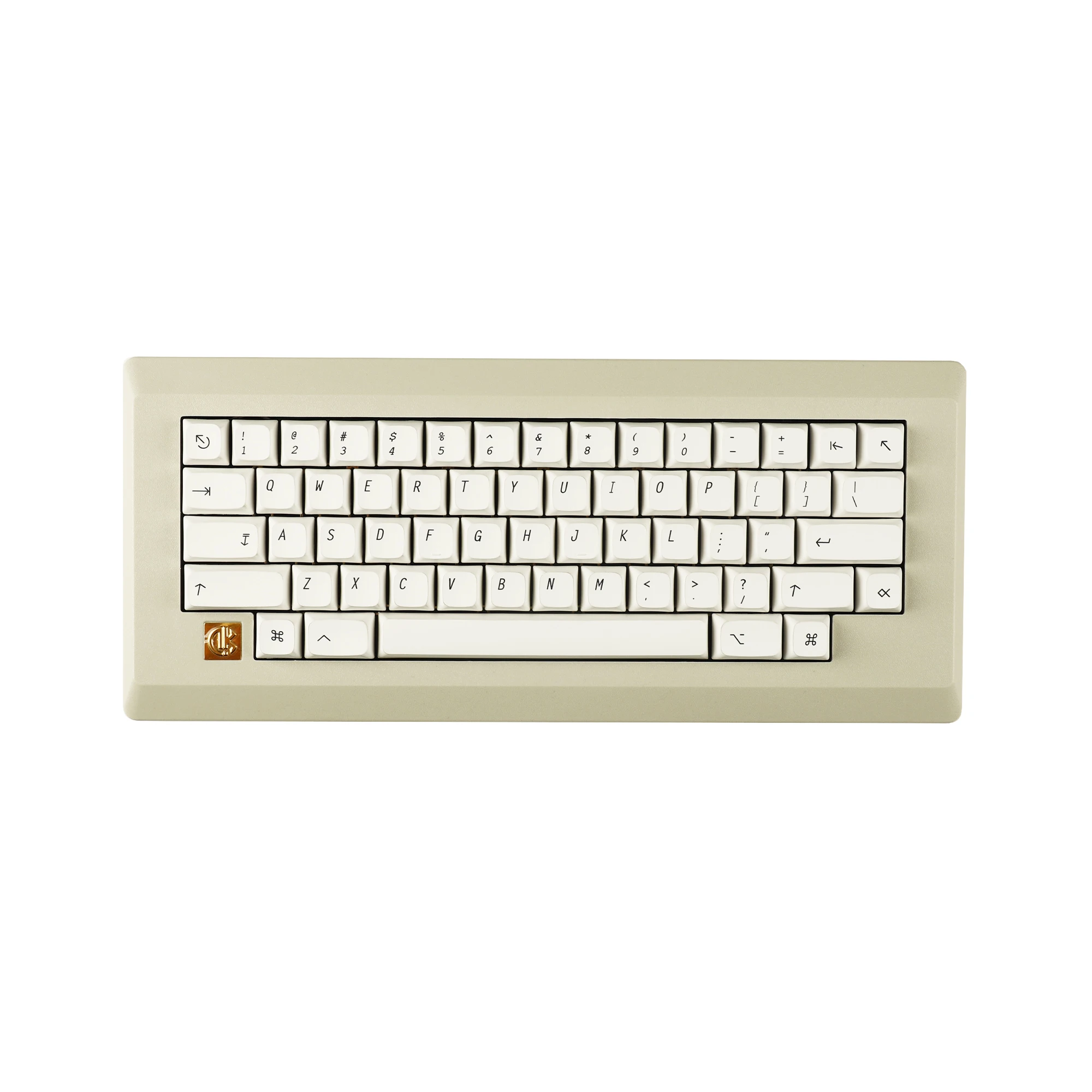 HELLO M0110 extraPCB付 自作キーボード ベージュ｜スマホ・タブレット 