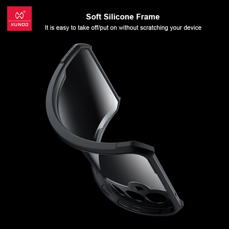 Xundd-shell à Prova de Choque para Samsung Tampa Traseira Clara Case Galaxy S23 fe S21 20 fe S22 S23 Ultra - Image 3