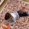 Living Room Carpet Retro Floral Large Area Bedroom Plush Rug Luxury High-grade Fluffy Sofa Coffee Table Floor Mat Ковер Tapis 러그 4