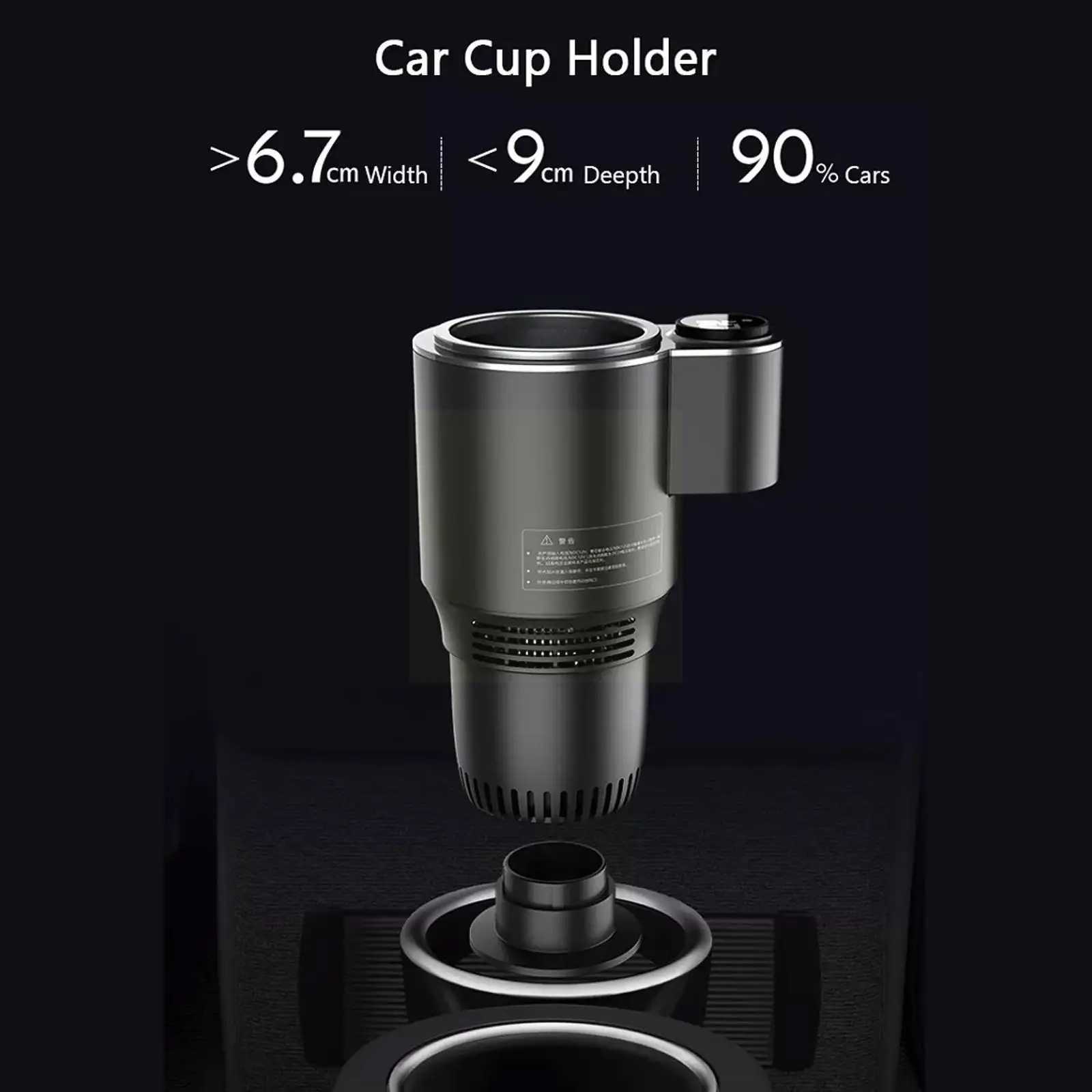 Smart 2 In 1 Car Cup Cooler Warmer For Outdoor Travelling Portable Mini  Auto Refrigerator 12V Cooling Heating Cup Drinks Ho H8F1 - AliExpress