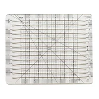 U-VBN-Sewing Ruler Fabric Cutting Ruler Quilting Supplies Tools Sewing Supplies Fabric Cutter Patchwork Template DIY 6 Inch 1