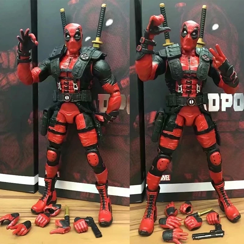 Deadpool Action Figure 30cm 1/6 Revoltech Yamaguchi Crazy Toys HC