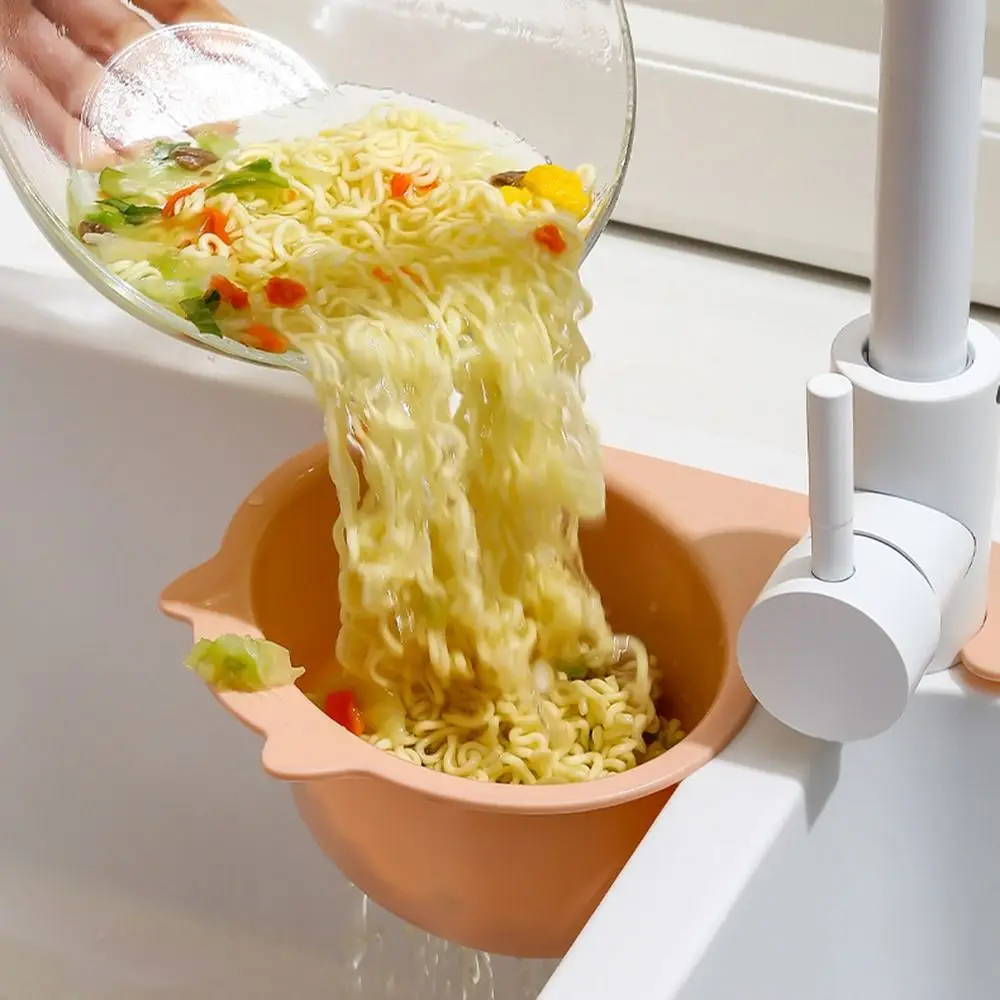 

Сливная корзина с защитой от засоров, сетчатая сетка для раковины, ситечко, мультяшный Кот, фрукты, овощи, подвесная сливная стойка, кухонные инструменты