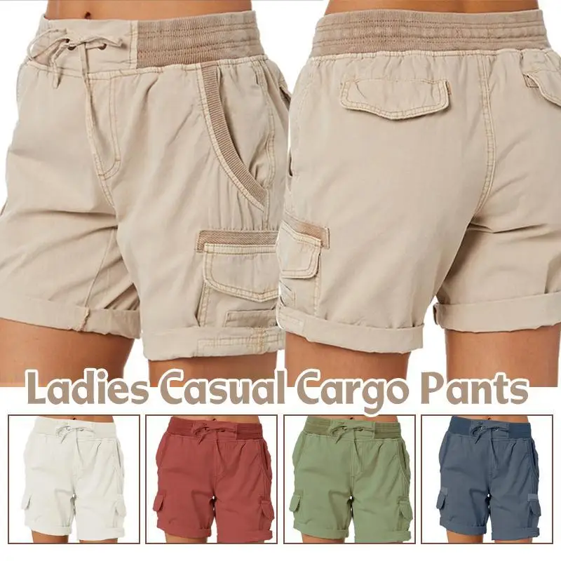 Women's Cargo Shorts Stretch Golf Active Shorts Work Shorts Outdoor Summer Shorts Bermuda Shorts Plus Size