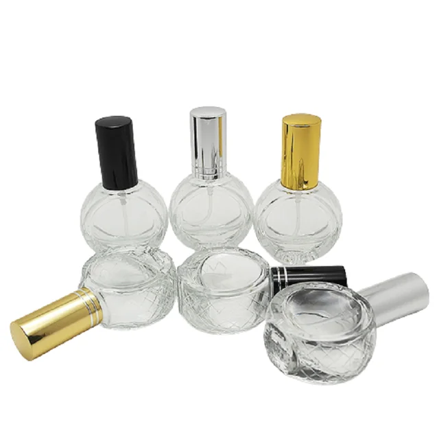 10ml Perfume Bottle Glass Spray Bottles Gold Sample Empty