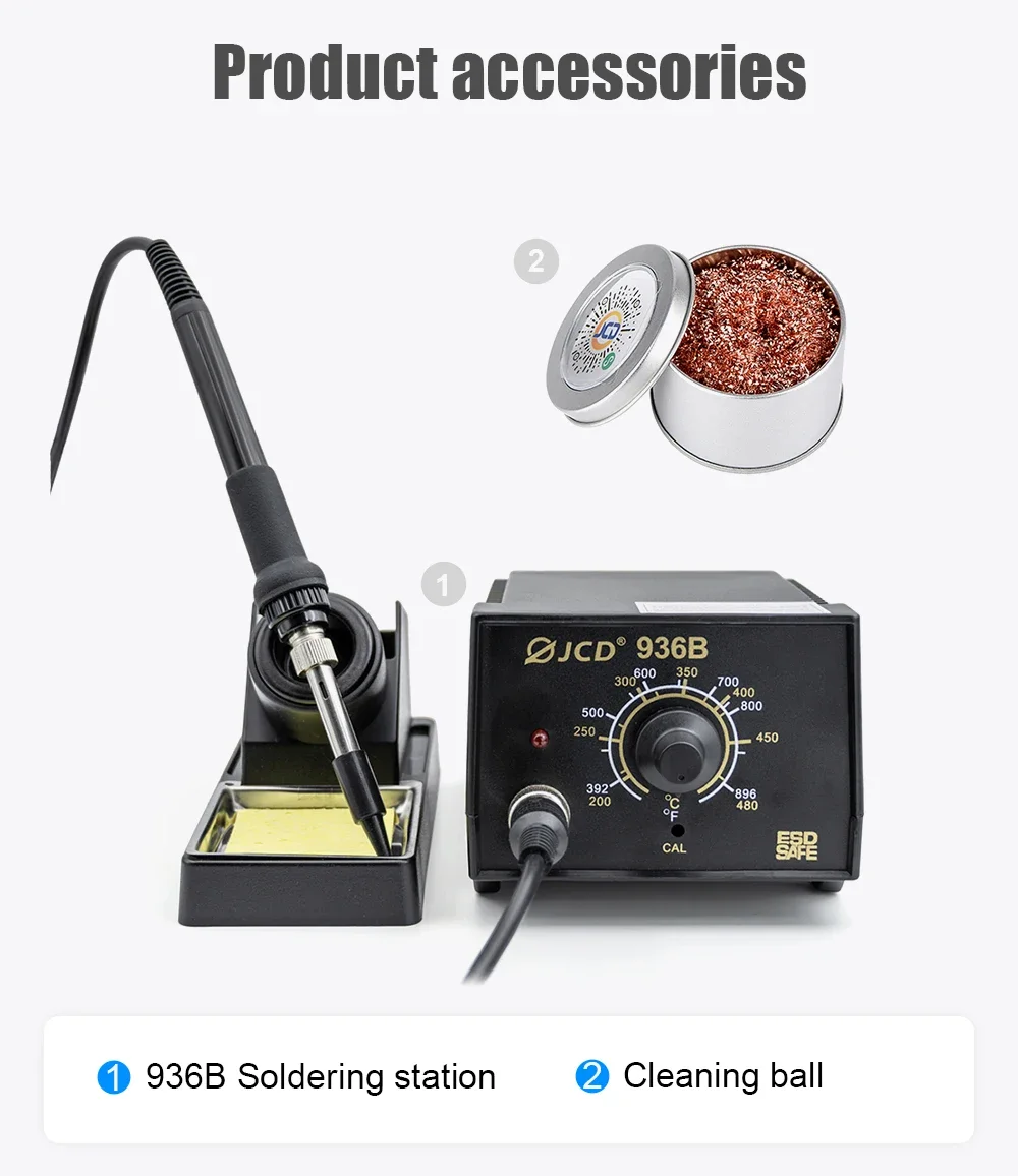 Soldering Station 60W Adjustable Temperature Anti-static 110V 220V Welding Stati
