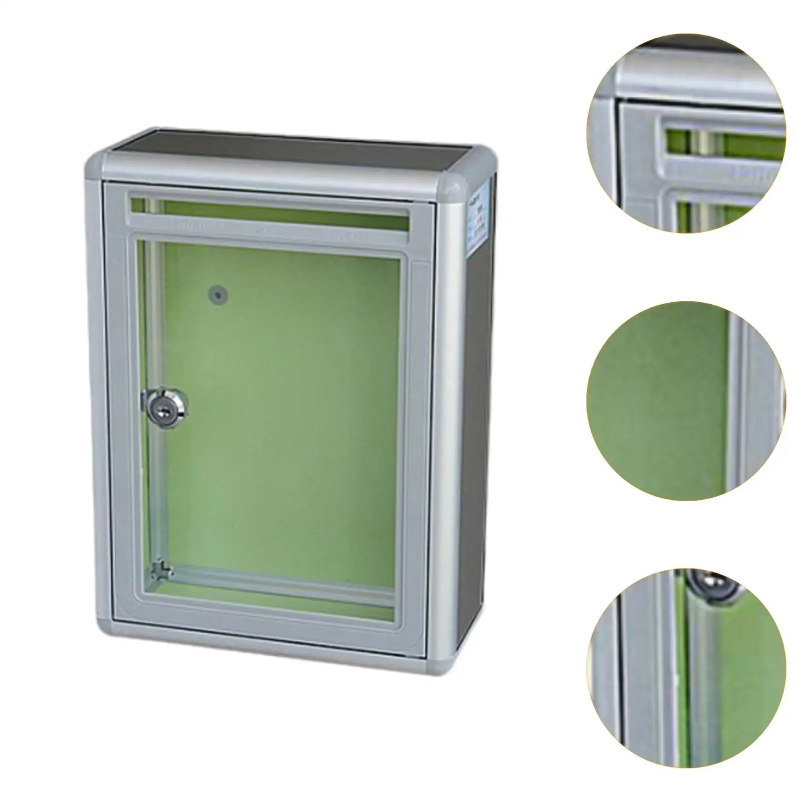 Collection Box for Donations And Suggestions Wall Mounted for Business And Home